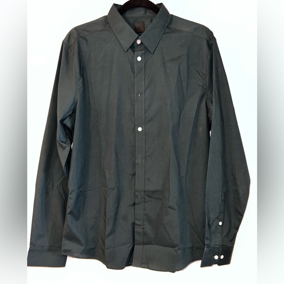 🧨SALE MENS SLIM LONG SLEEVE DRESS SHIRT - Picture 2 of 5